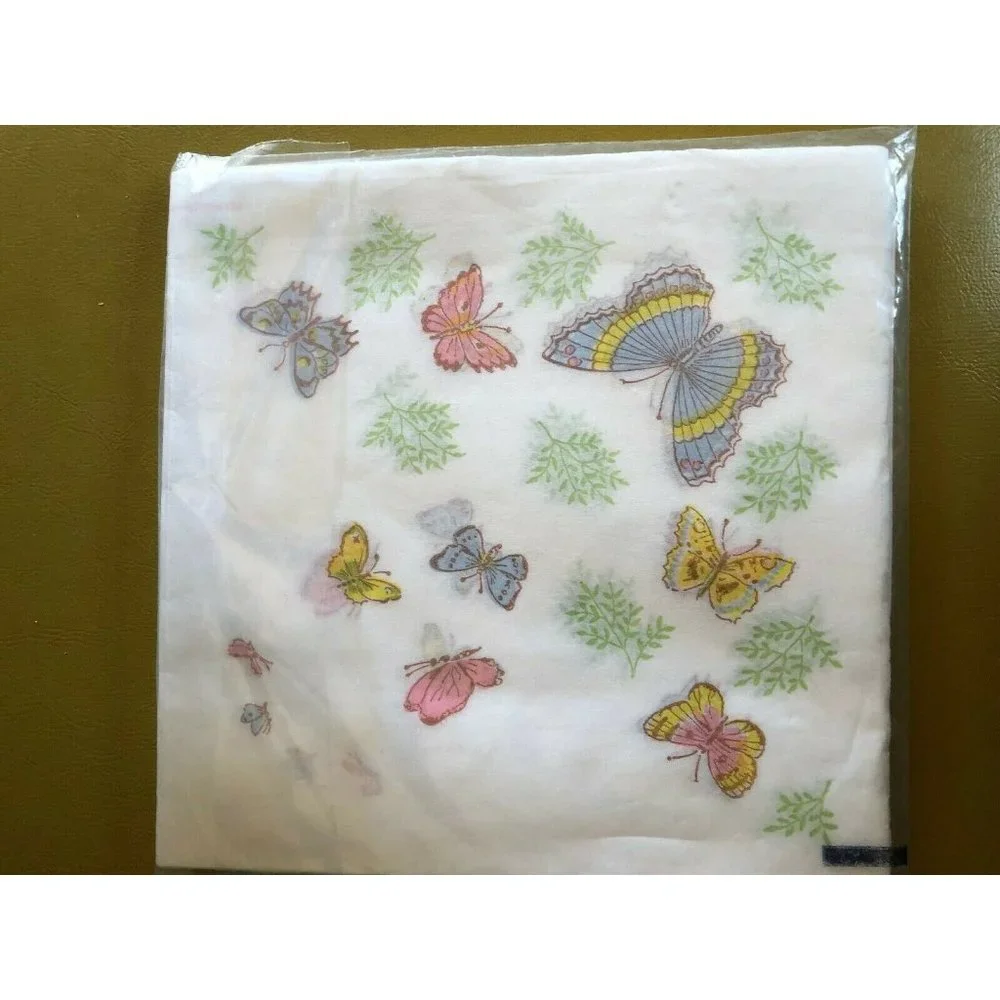 Butterfly Paper Napkins 20 Serviettes Crepe de Luxe Windsor Made in Denmark